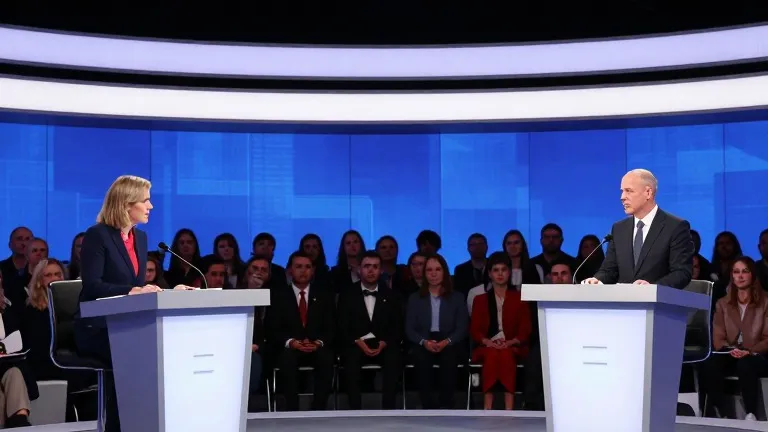 Illustration for: Lula, Flavio Bolsonaro tied at 50 percent in final poll as debate ends