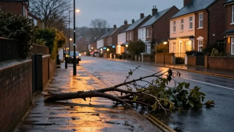 Storm Aftermath: 90,000 UK Homes Still Dark After Back-to-Back Gusts