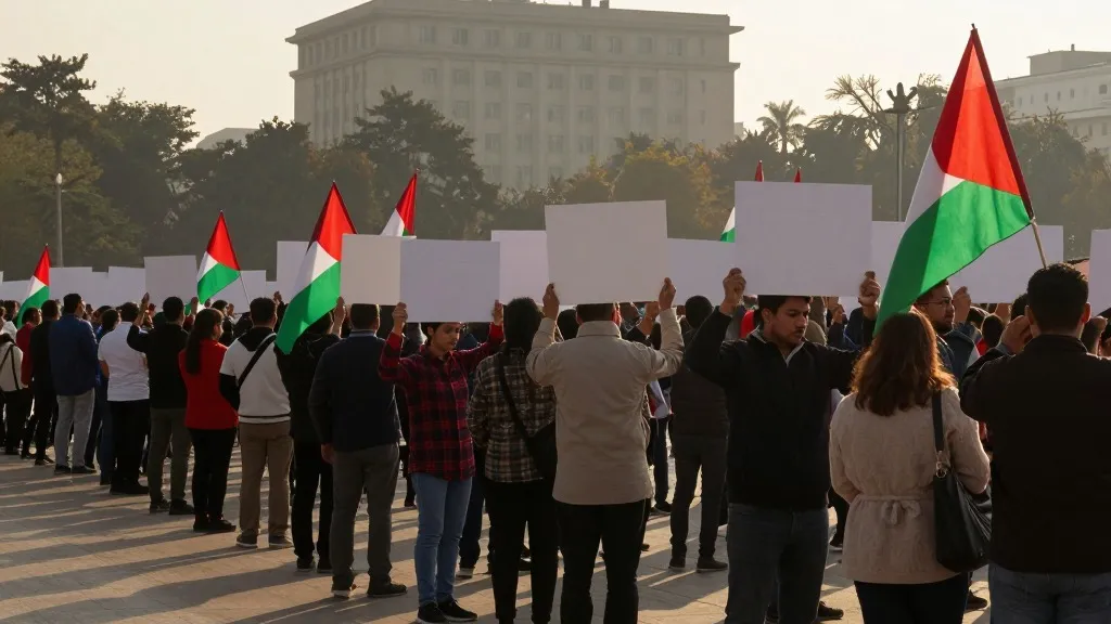 Illustration for: Syria Mobilizes National Protest Against Southern Military Pressure
