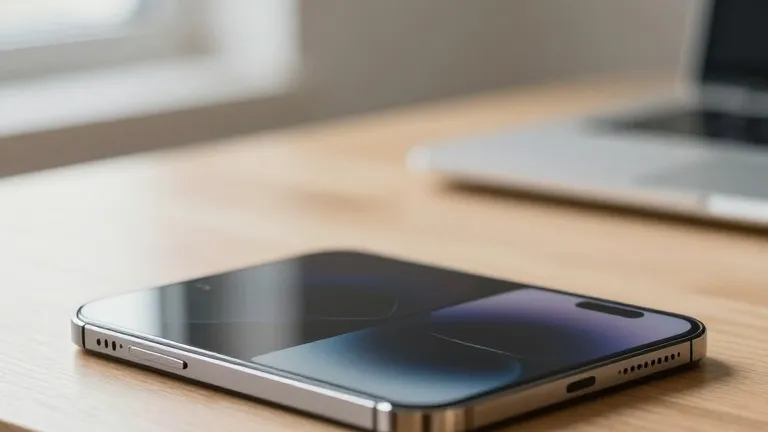 Illustration for: Tech Hosts Debate if Dual-Screen iPhone Deserves Better Score