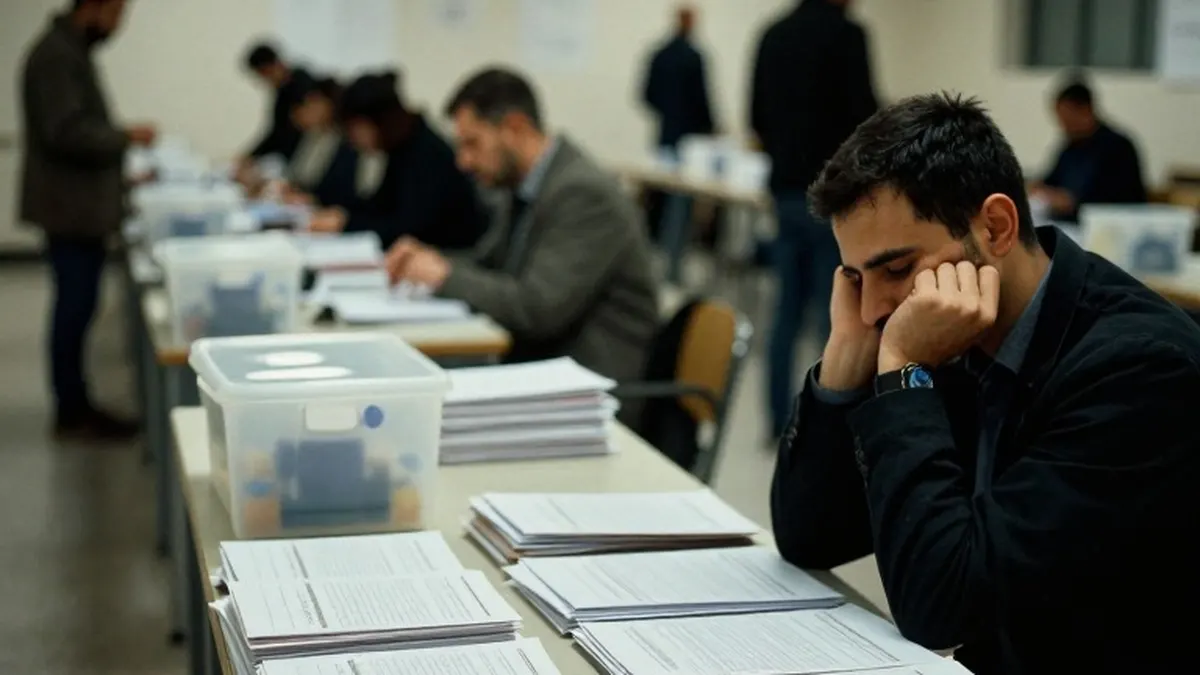 Illustration for: Israel Election Leaves No Clear Winner as Nearly 90 Percent of Votes Counted