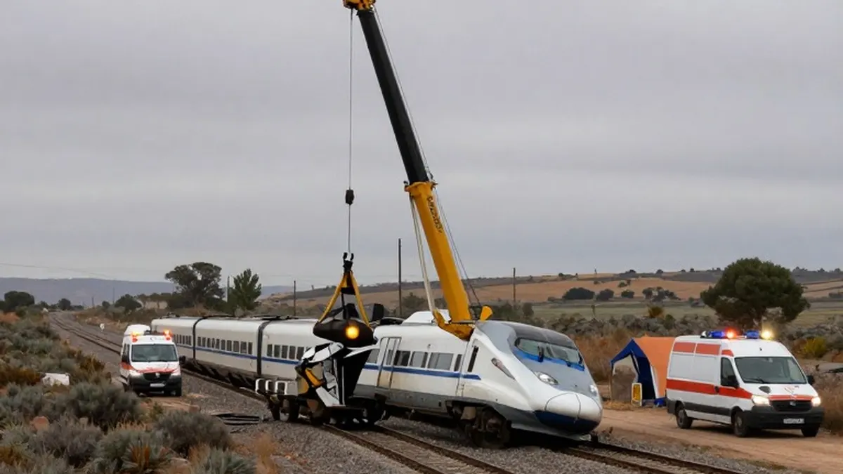 Illustration for: Spain Begins Three Days of Mourning After Second Deadly High-Speed Train Crash This Year