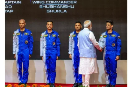 PM Modi Announces 4 Astronauts for Gaganyaan