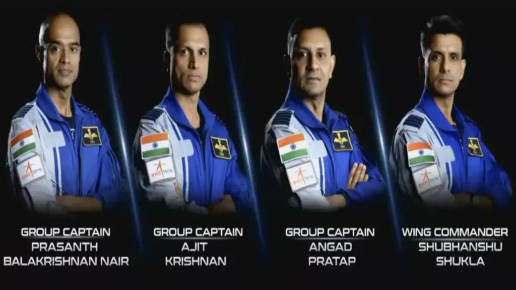 PM Modi Announces 4 Astronauts for Gaganyaan Names